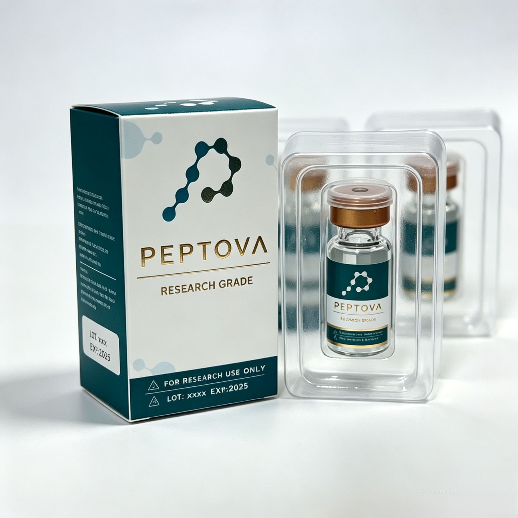 Luxury Skincare Labels - Stiker Vinyl HD Tahan Air Perekat