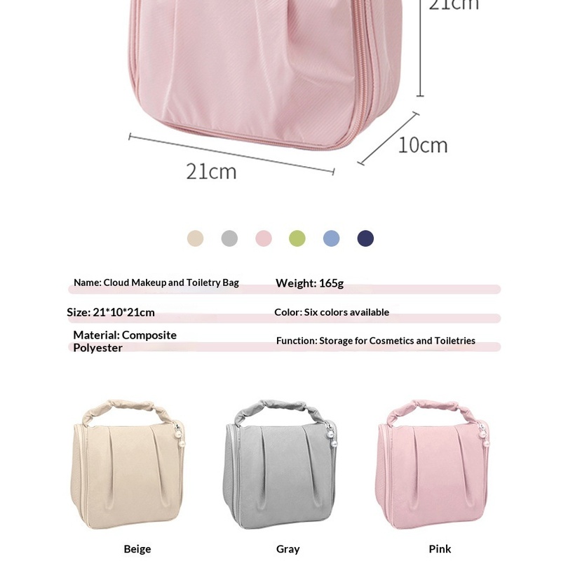Tas Kosmetik Cloud Portabel Or - Luxury High End Skincare ulasan dan harga
