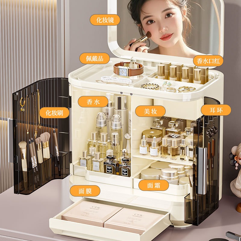 Kotak penyimpanan kosmetik, ce - Luxury High End Skincare ulasan dan harga