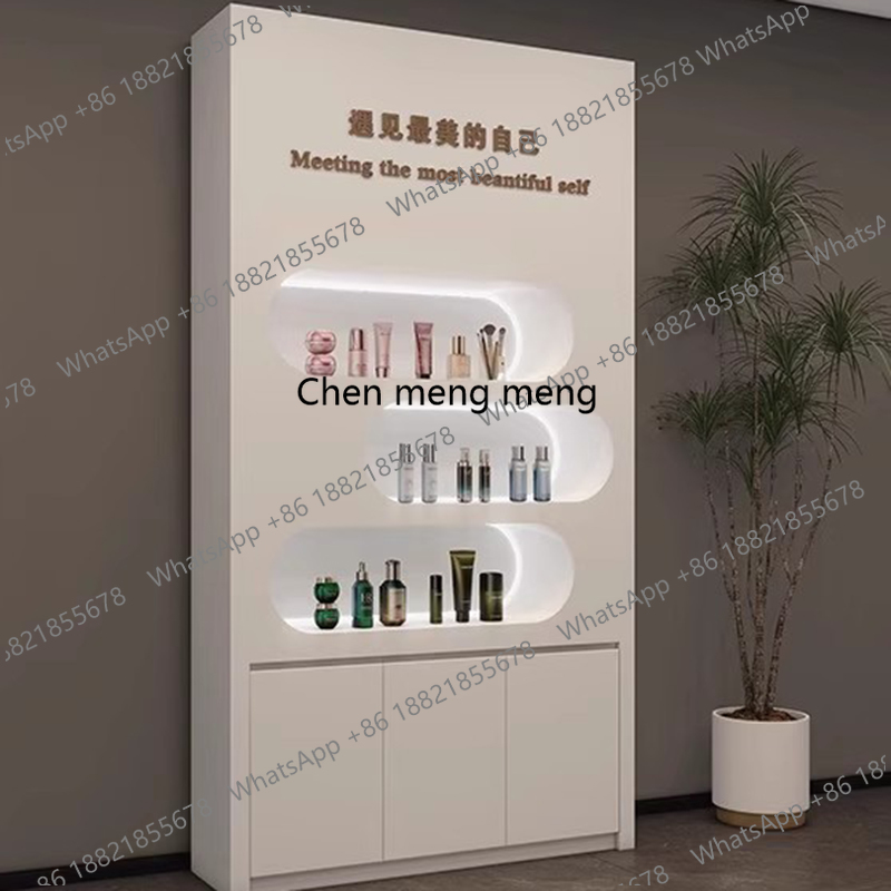 Lemari Pajangan Salon Kecantik - Luxury High End Skincare ulasan dan harga