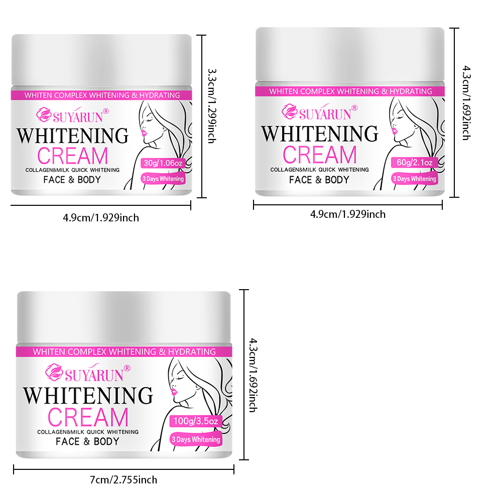 SUYARUN Krim Pencerah Hadiah N - Luxury Skincare Christmas Gifts ulasan dan harga