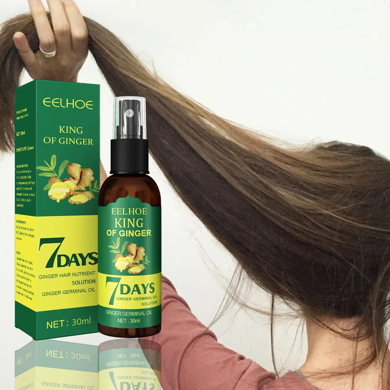Serum penumbuh rambut jahe, se - Epidermal Growth Factor ulasan dan harga