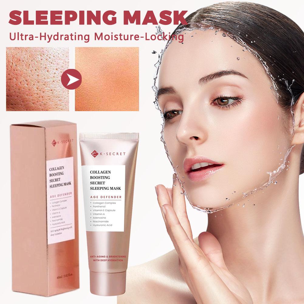 K-SECRET Masker Tidur Kolagen  - Luxury High End Skincare ulasan dan harga