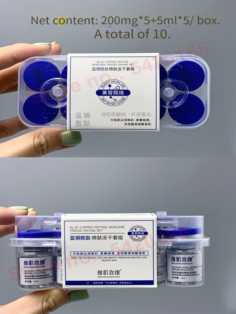 Peptida Efektif 99% GHK-CU Tem - Epidermal Growth Factor ulasan dan harga